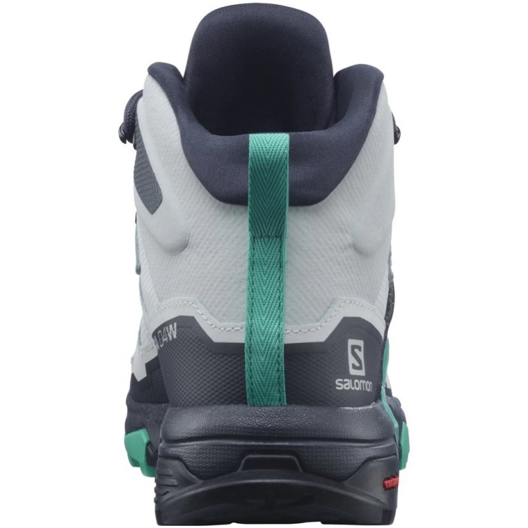 Botas Caminhada Salomon X Ultra 4 Mid GTX Feminino Luz Cinzentas Pretas | PT E73610